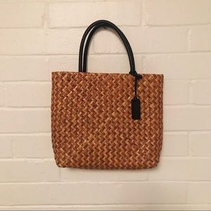 Lauren Ralph Lauren Woven Tote Bag